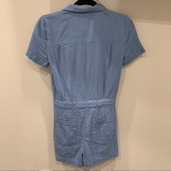 BCBG BLUE ROMPER - Picture 3 of 6